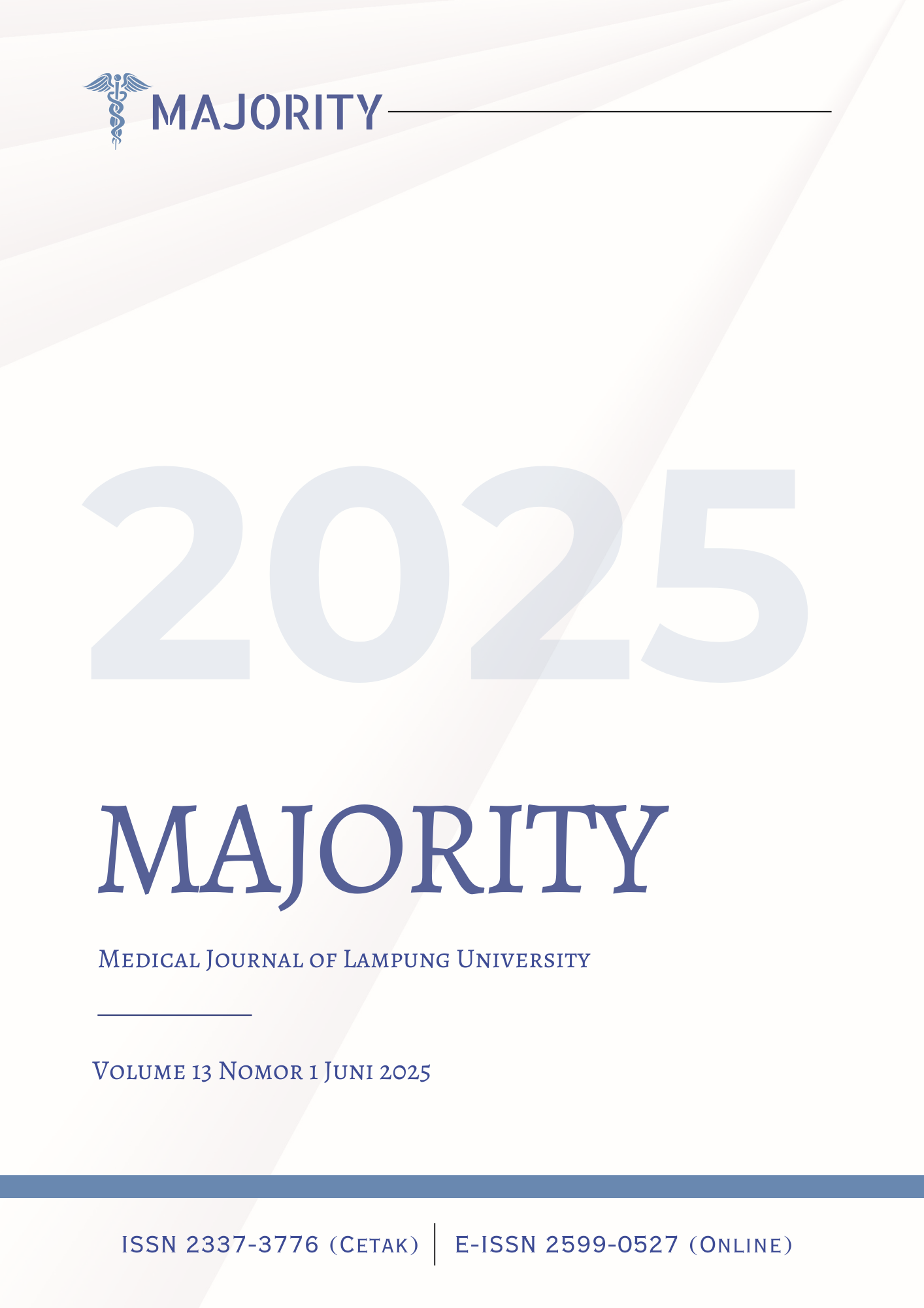 					View Vol. 13 No. 1 (2025): MAJORITY
				
