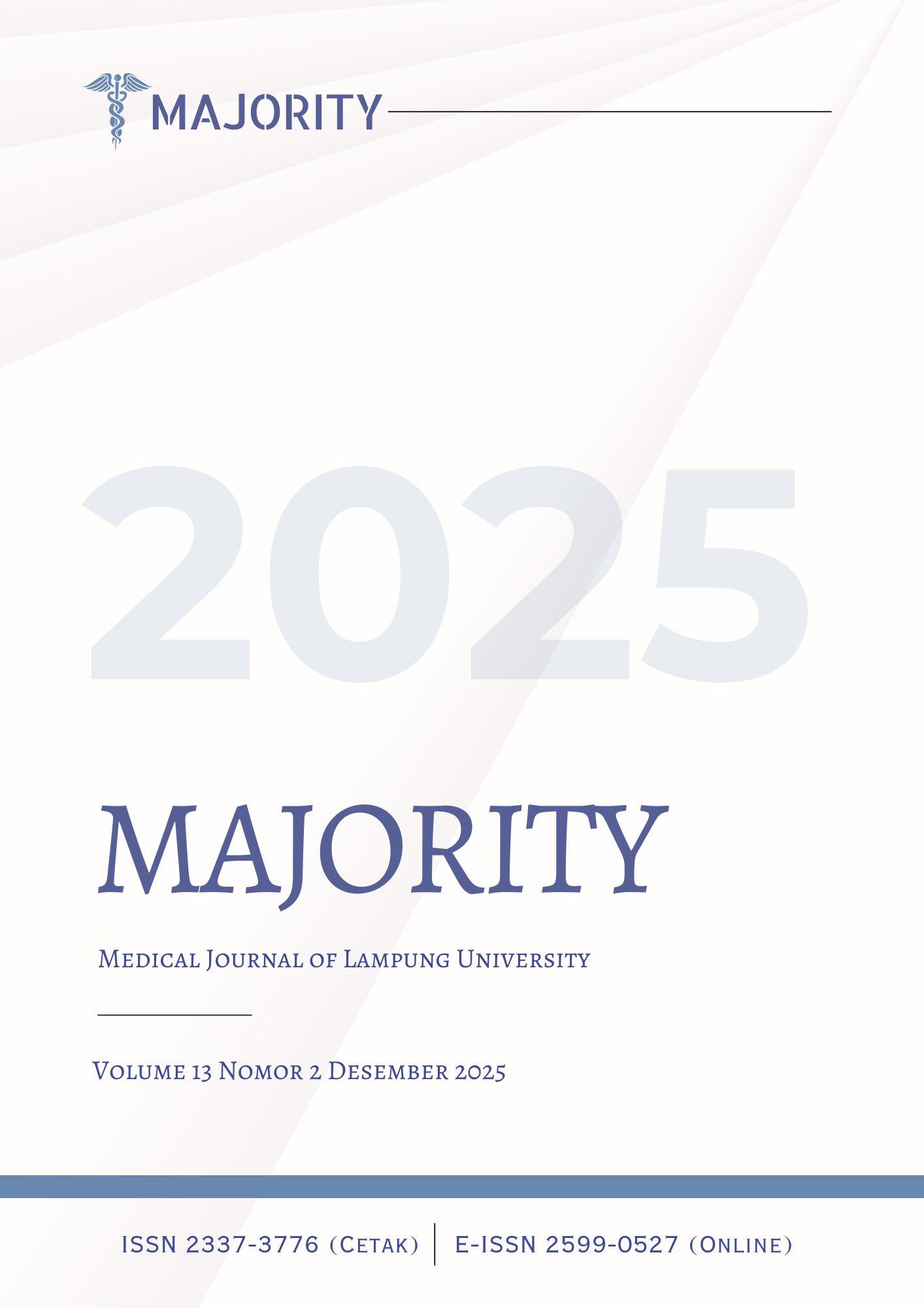 					View Vol. 13 No. 2 (2025): MAJORITY
				